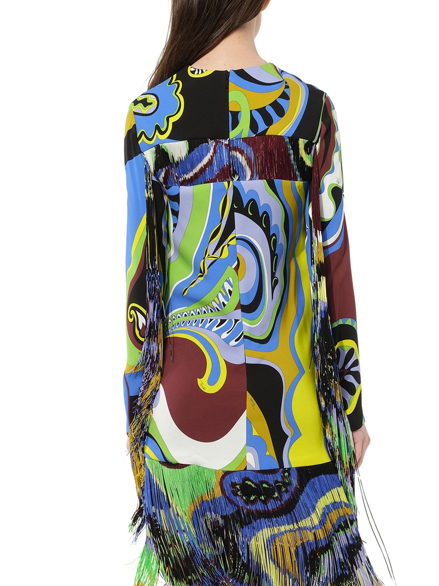 Tassel Dress in Multicolor