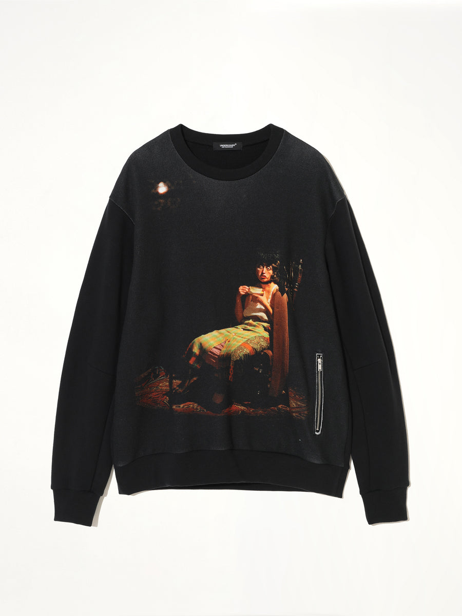 Cindy Sherman Sweatshirt in Charcoal