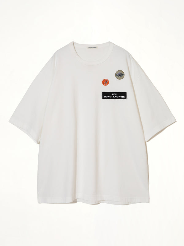 パッチ Tシャツ ホワイト