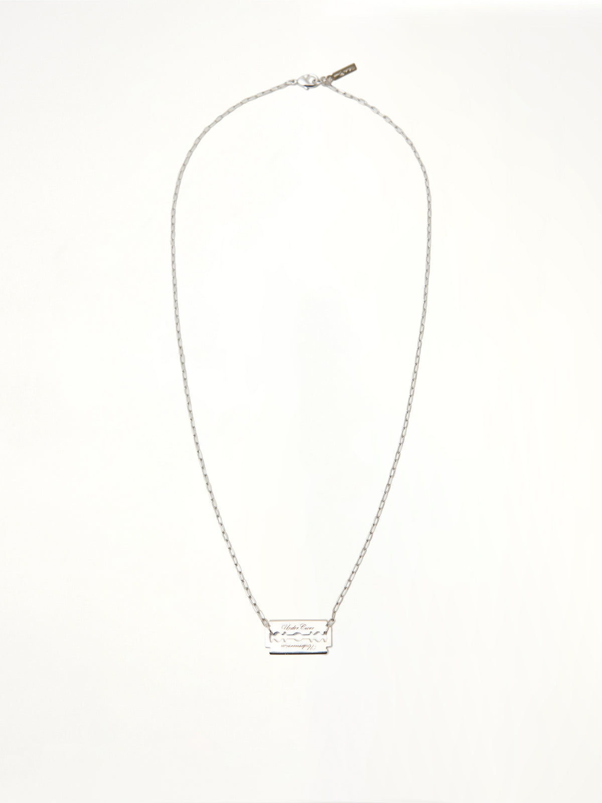 Razor Necklace in Silver