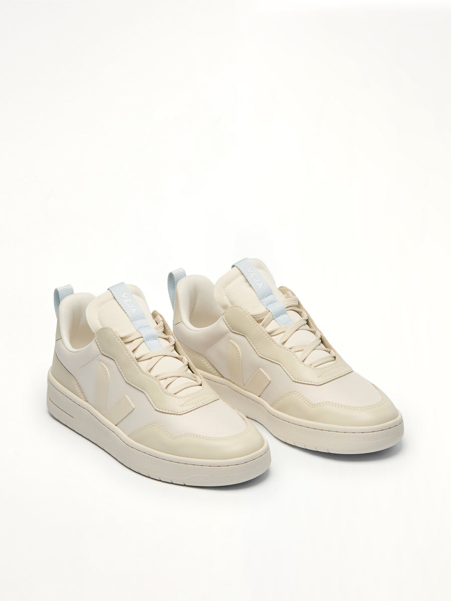 Veja x CFCL V-90 in Natural Front View | VEJA