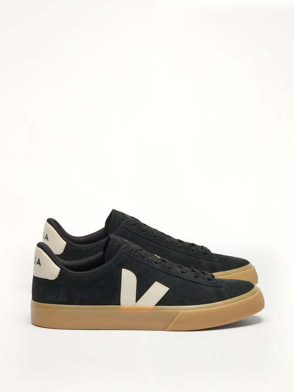 Campo Suede Sneaker in Black/Natural