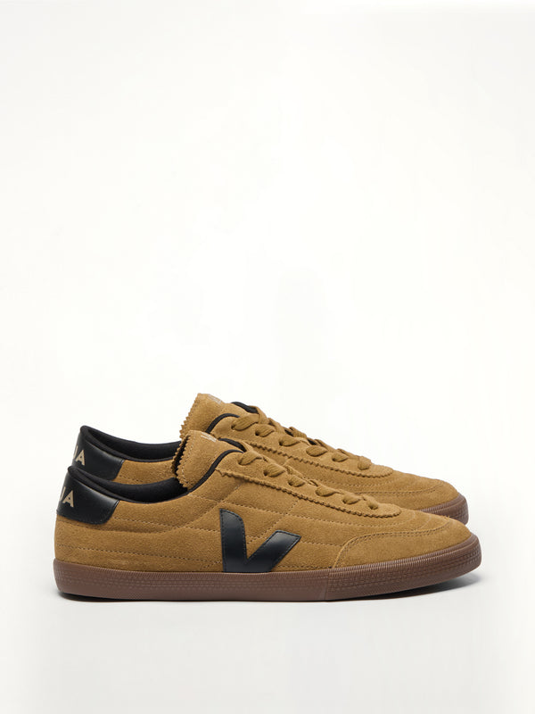 Paneka Suede Sneaker in Tent/Black