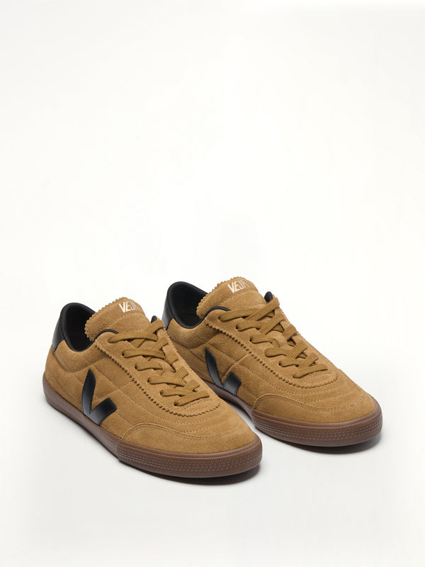 Paneka Suede Sneaker in Tent/Black