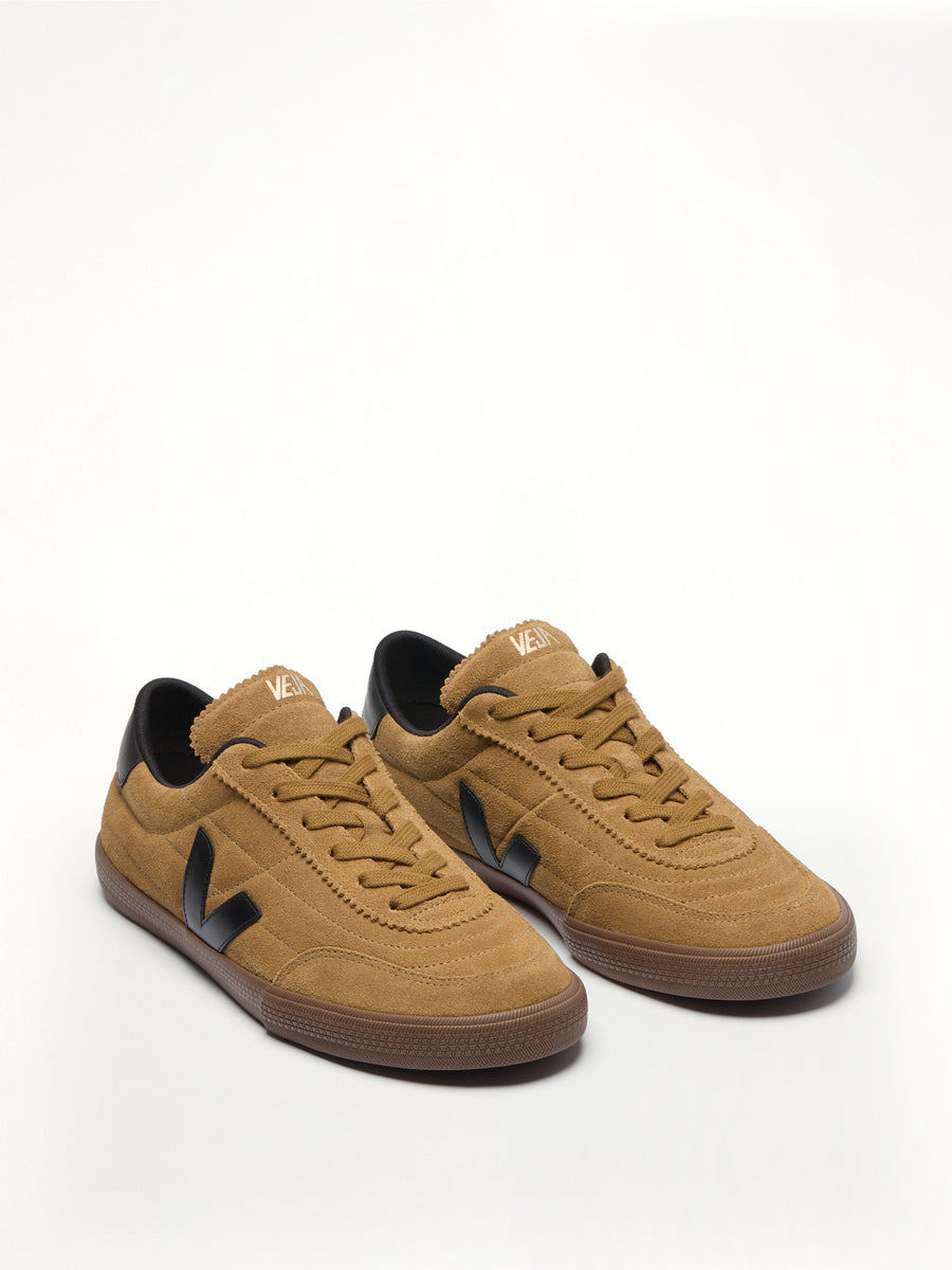 Paneka Suede Sneaker in Tent/Black