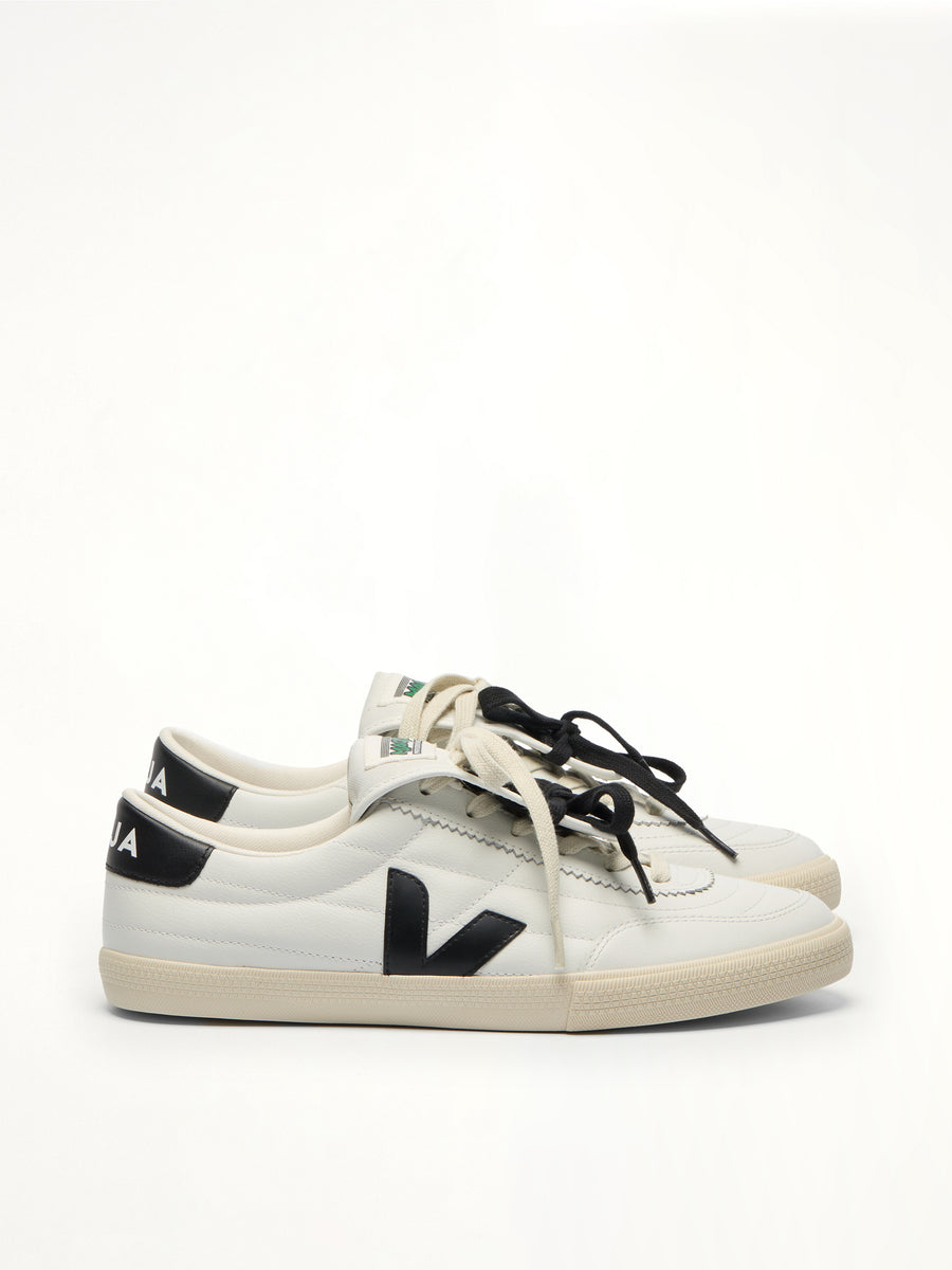 Veja x Magliano Panenka Sneaker in White Side View | VEJA
