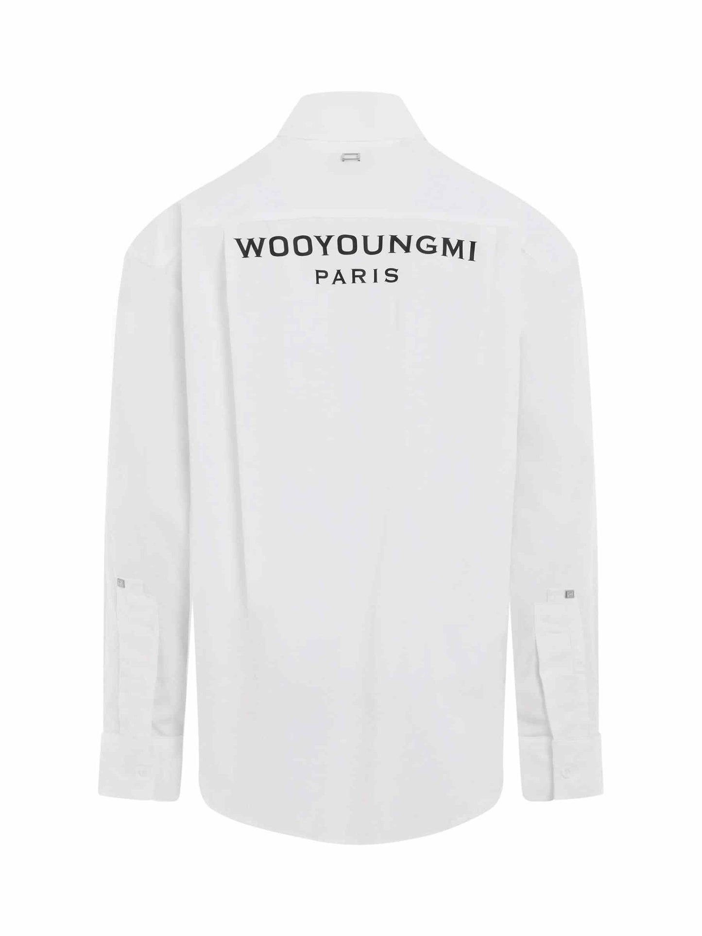 Classic Back Logo Shirt in White