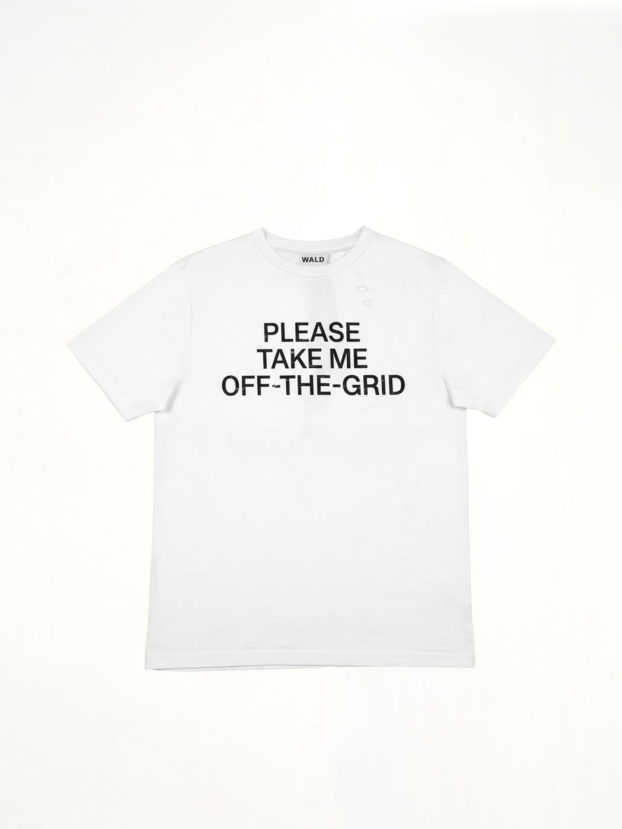 Wald Off-Grid T-Shirt in White