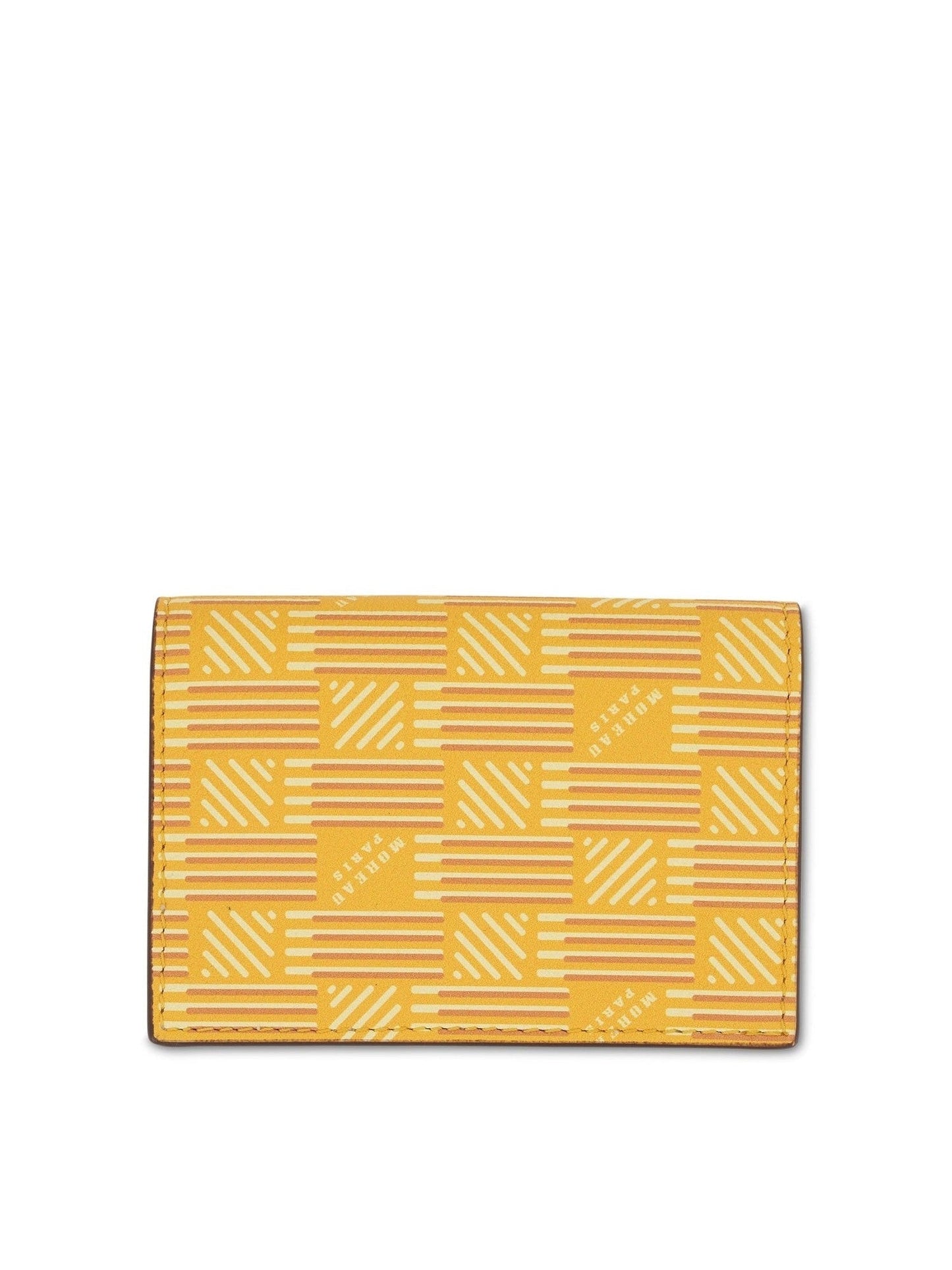 Flap Wallet with Gusset in Yellow