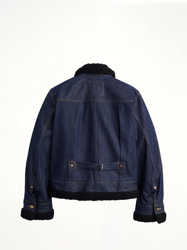Sacai x Levi's Womens Denim Jacket A in Indigo
