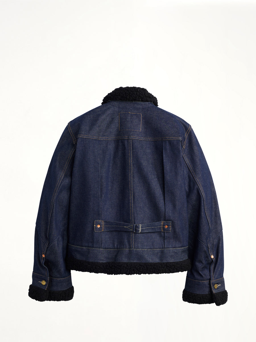 Sacai x Levi's Womens Denim Jacket A in Indigo