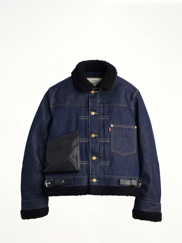 Sacai x Levi's Womens Denim Jacket A in Indigo