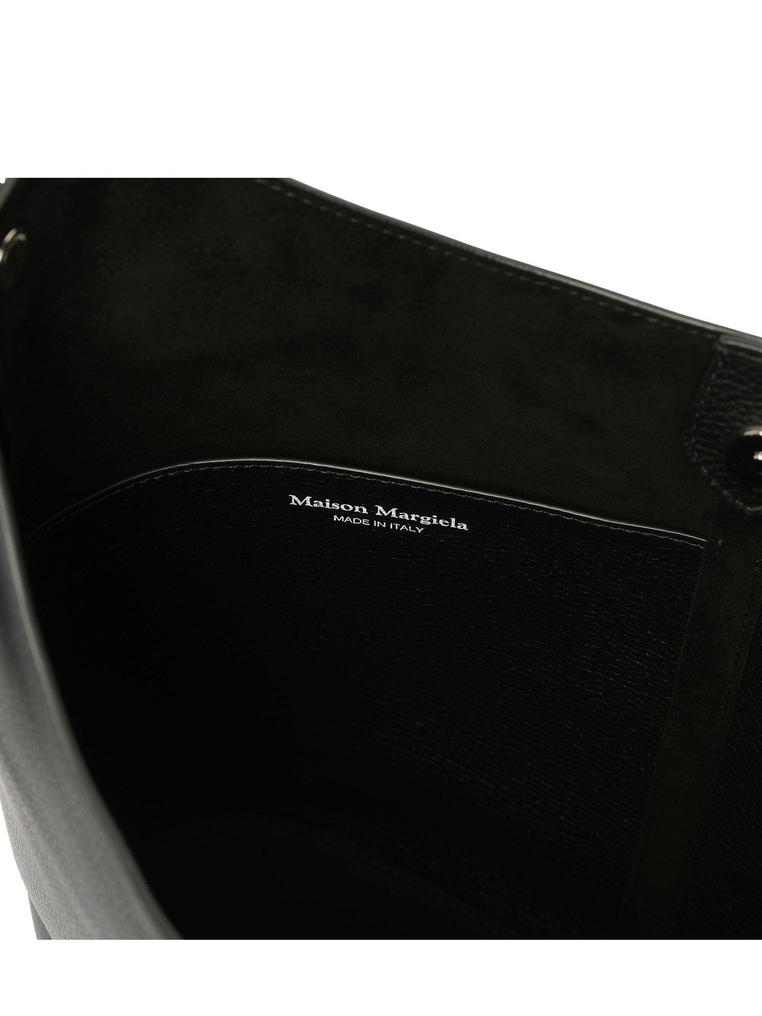 Maison Margiela Dress-Age Hobo Bag in Black/Chestnut