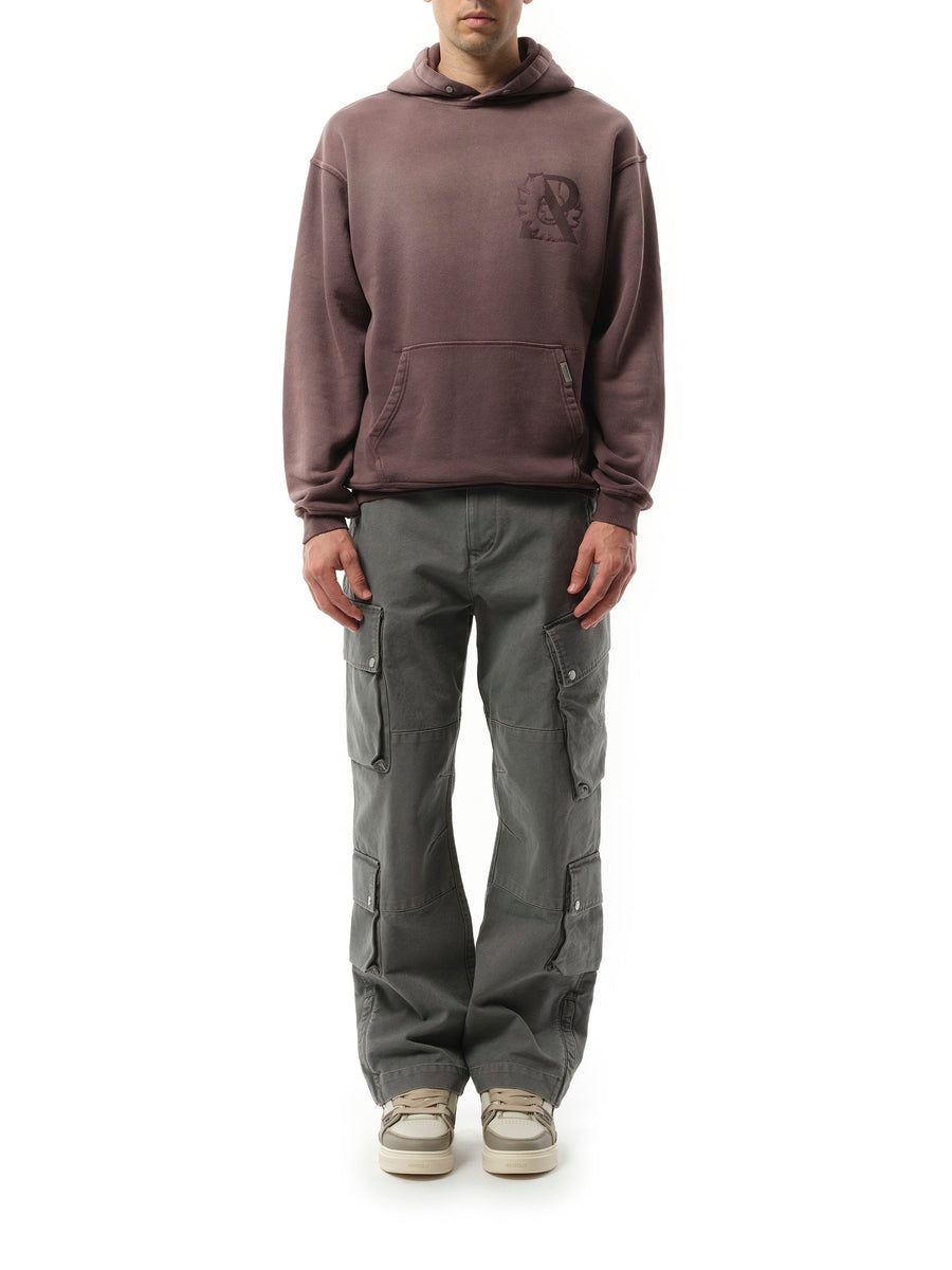 Represent Represent X Belstaff Outline Phoenix Hoodie in Plum