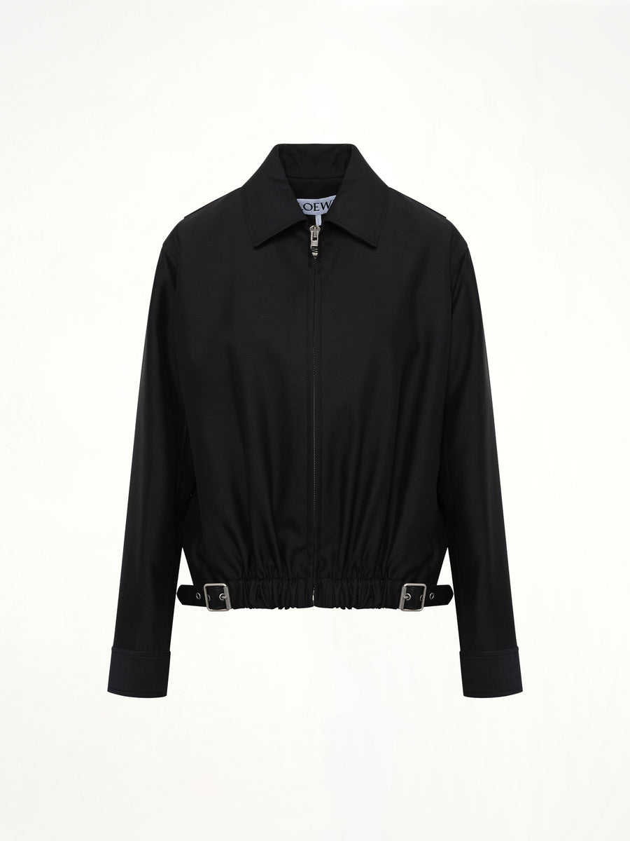 Belted Jacket in Black