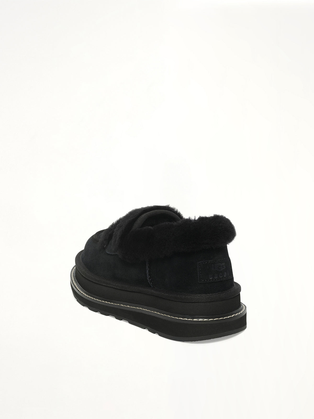 UGG sacai Loafer in Black Back View | SACAI