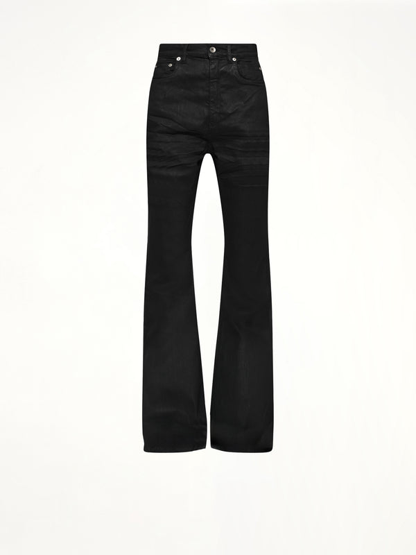 Bolan Bootcut in Black Wax