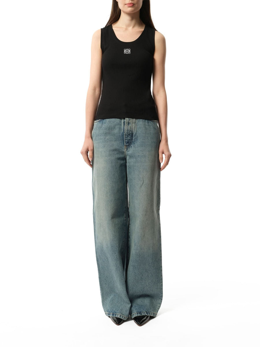 Loewe Anagram Tanktop in Black