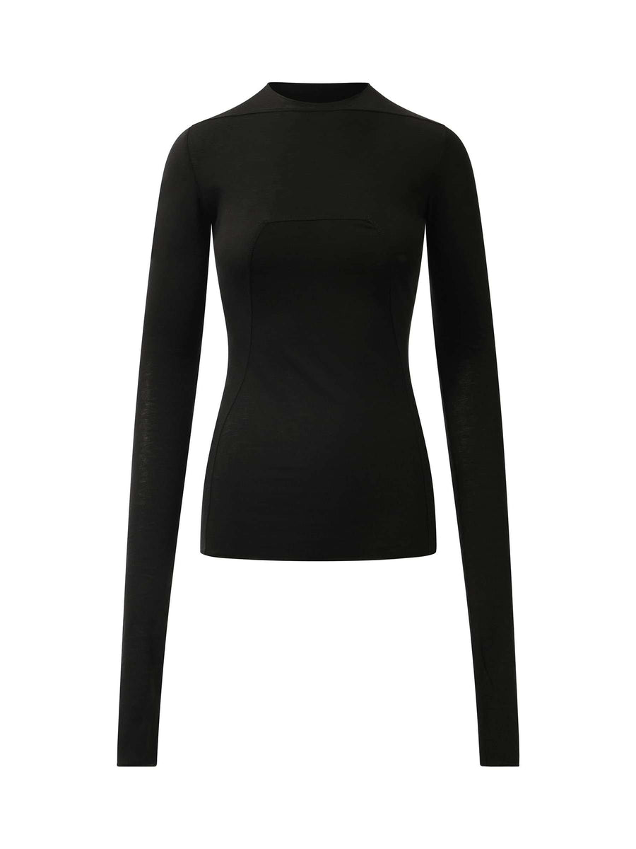 Cashmere EDFU Top in Black