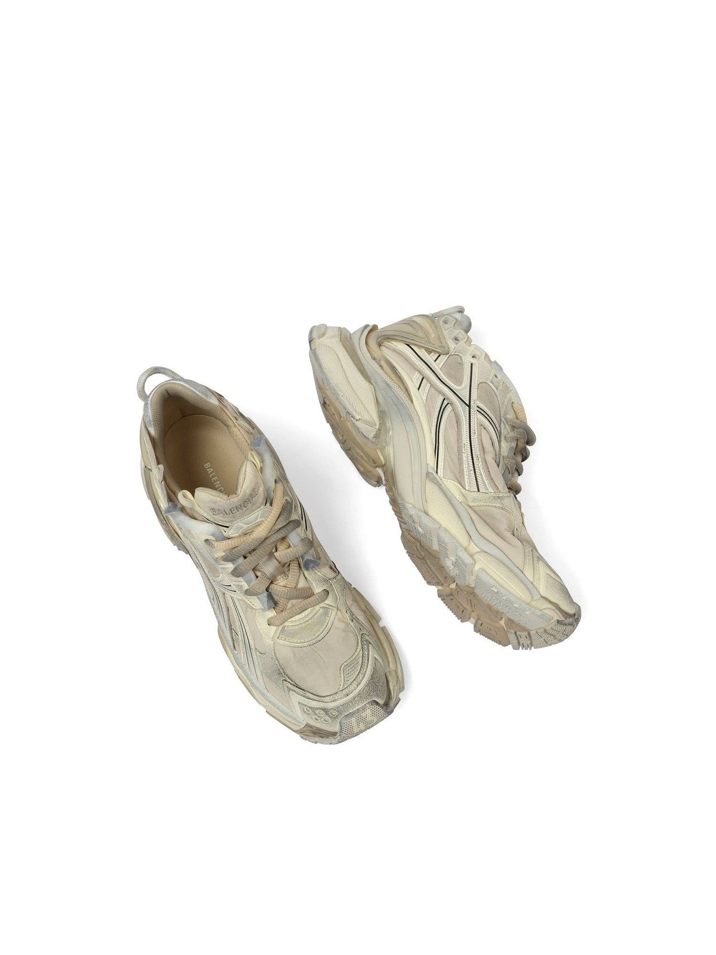 Runner Sneaker in Beige