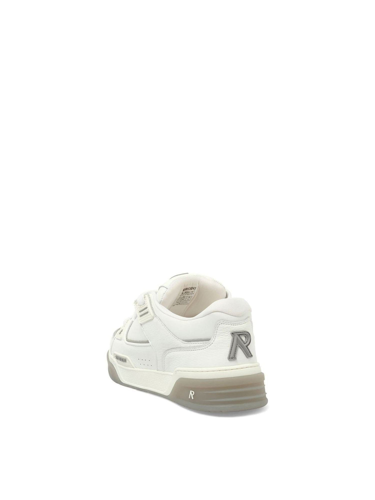 Studio Sneaker in White/Grey Back View | REPRESENT