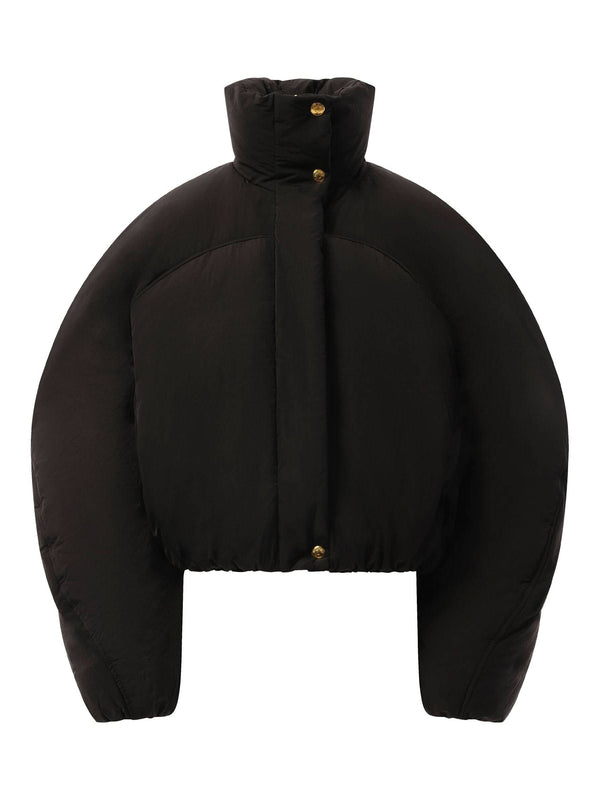 La Doudoune Courte Caraco in Black