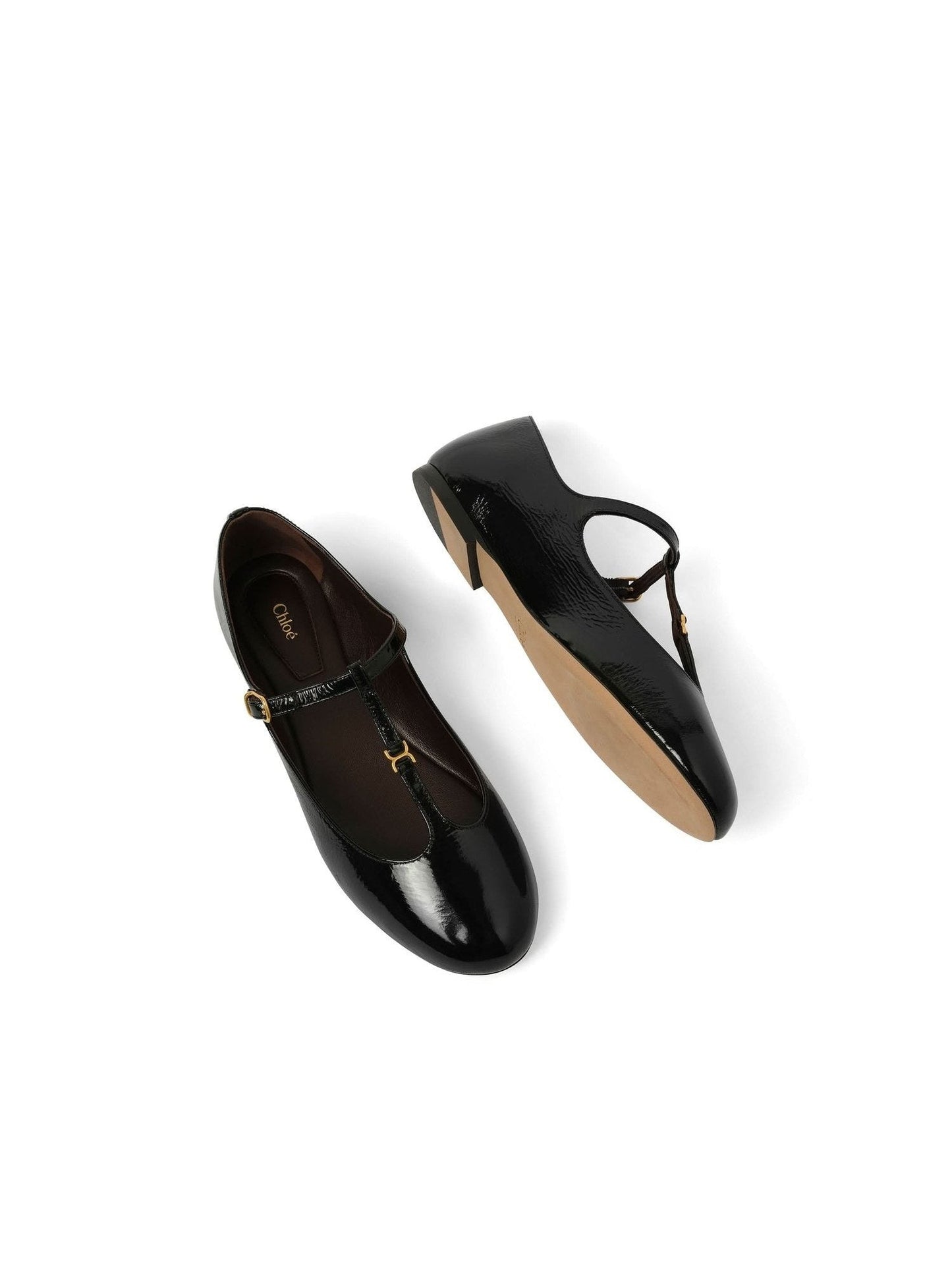 Marcie Flat Sandals in Black