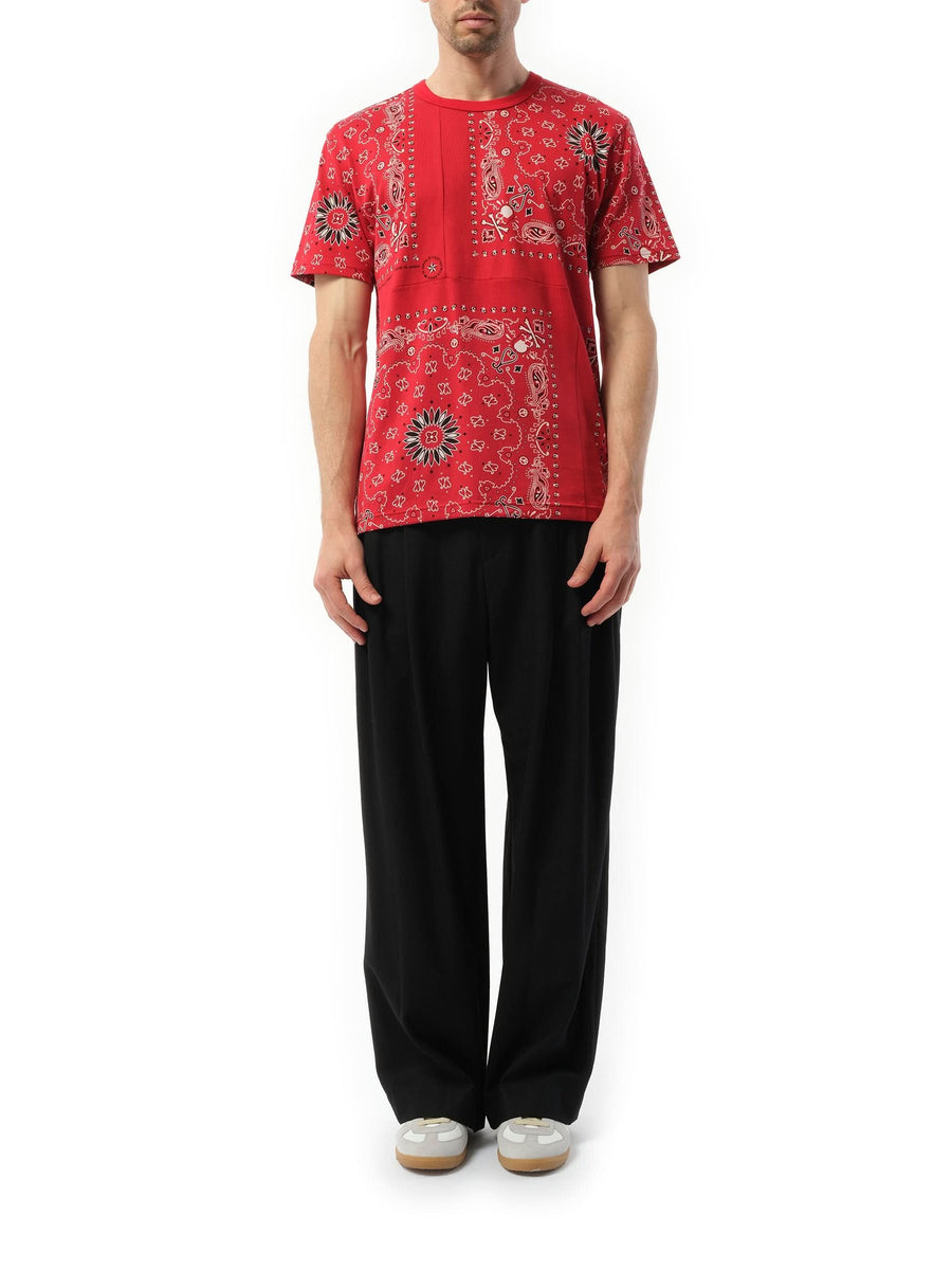 Bandana Logo T-Shirt in Red