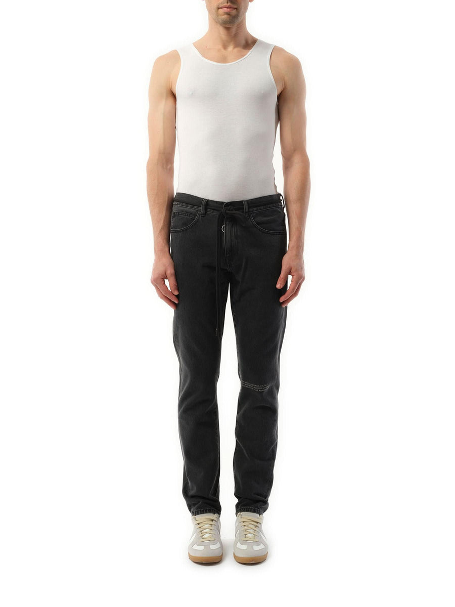 Hv Denim Pant in Black
