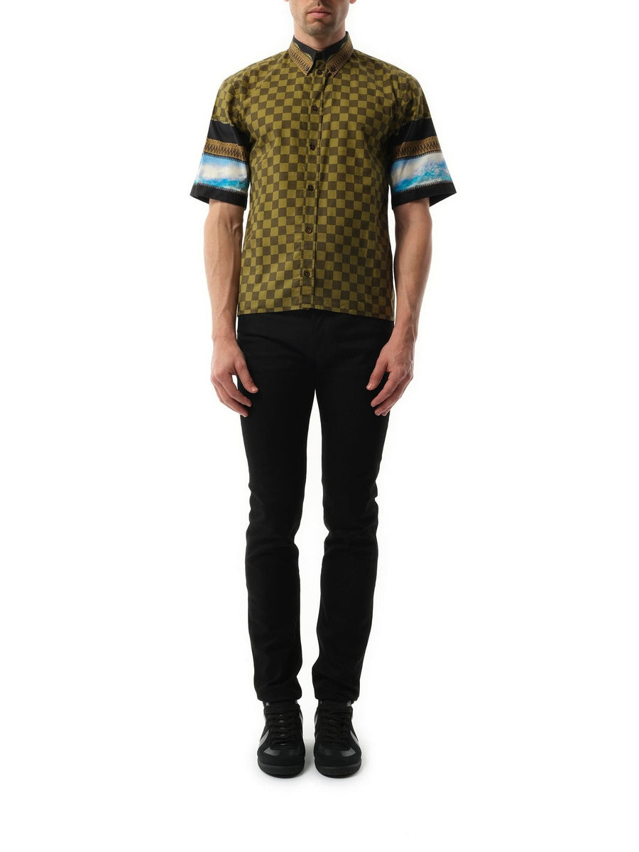 Podium Short Sleeve Shirt in Khaki