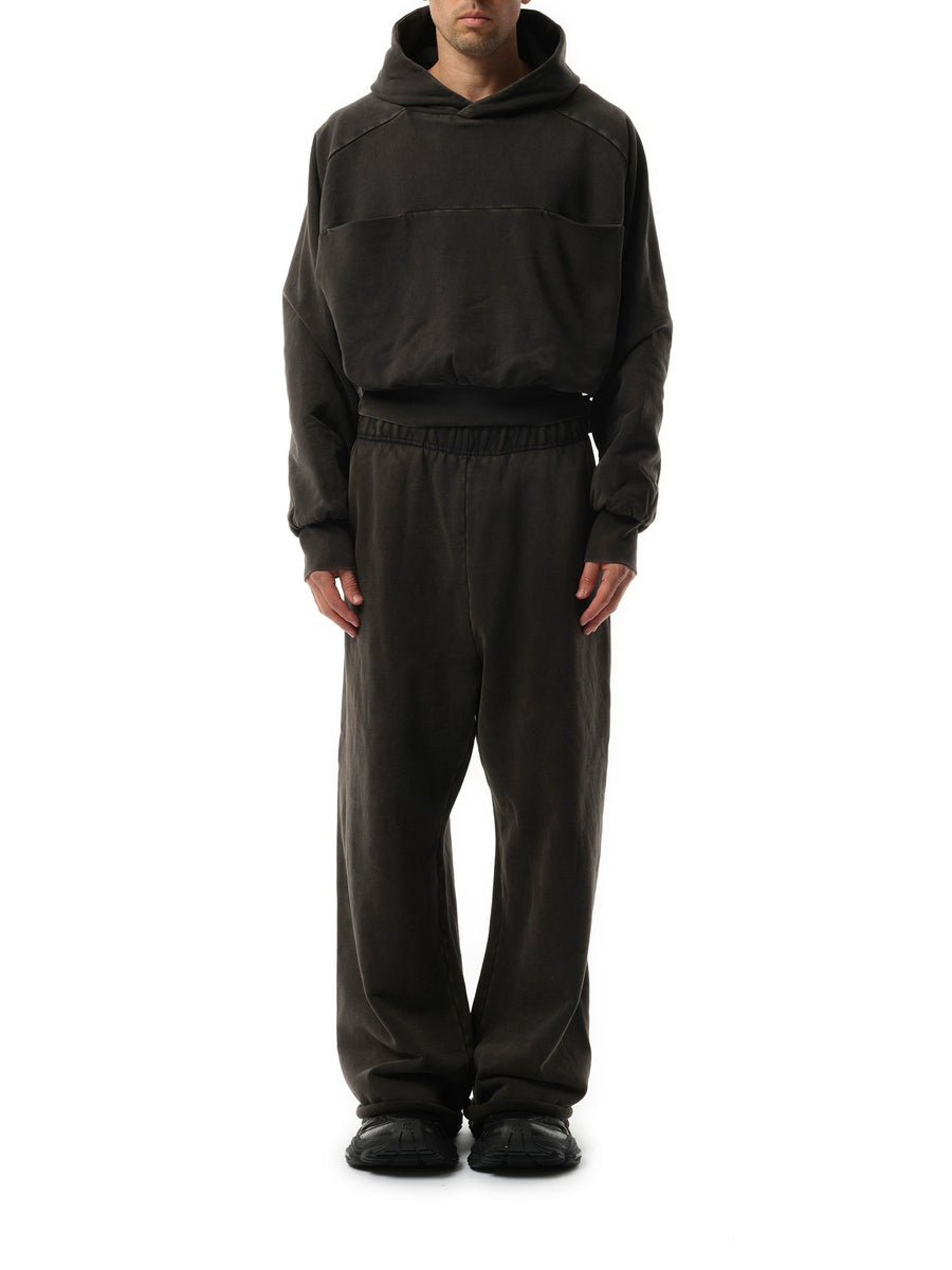 Entire Studios Double Double Hood in Washed Black