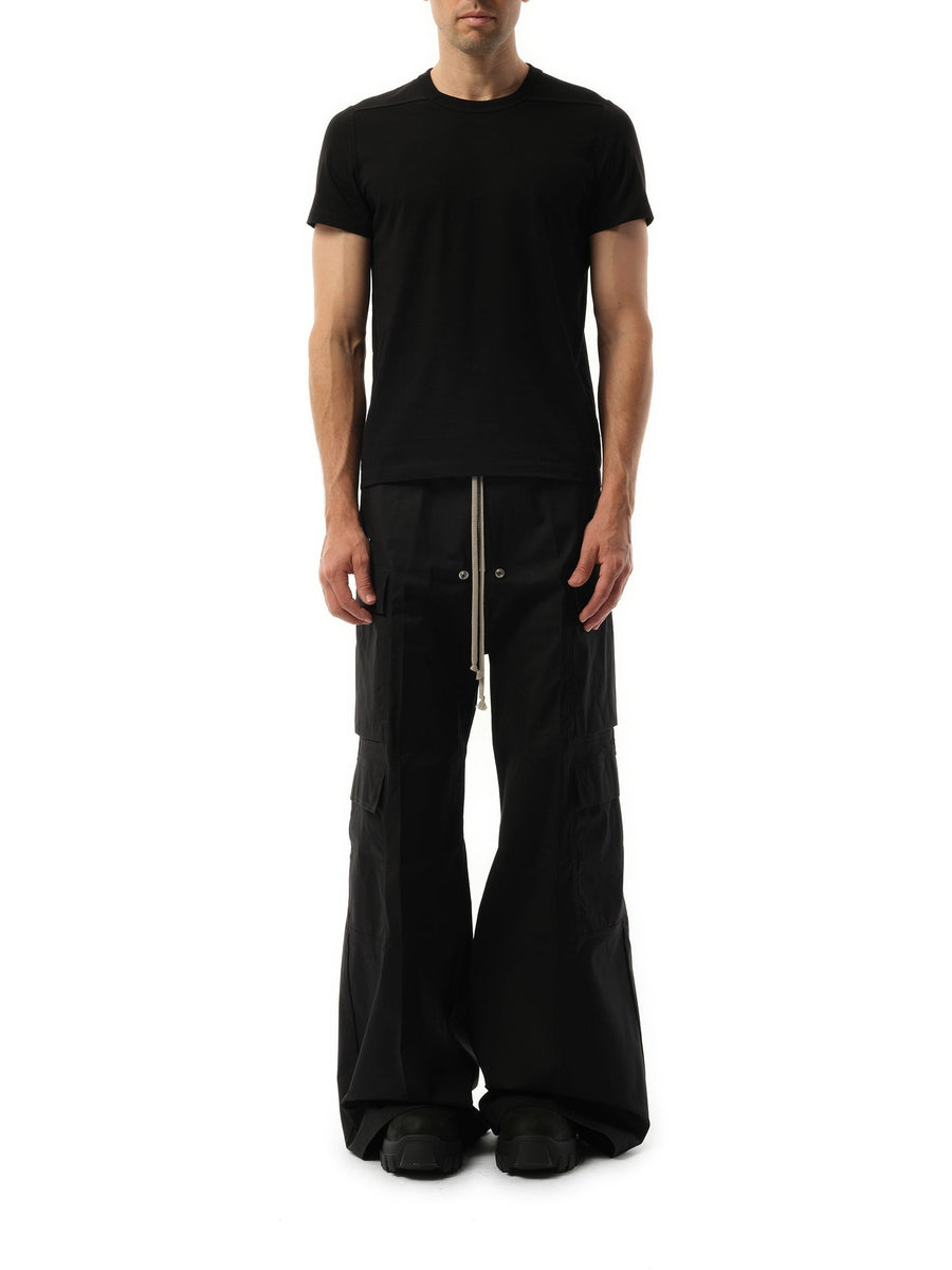 Rick Owens Short Level T-Shirt in Black