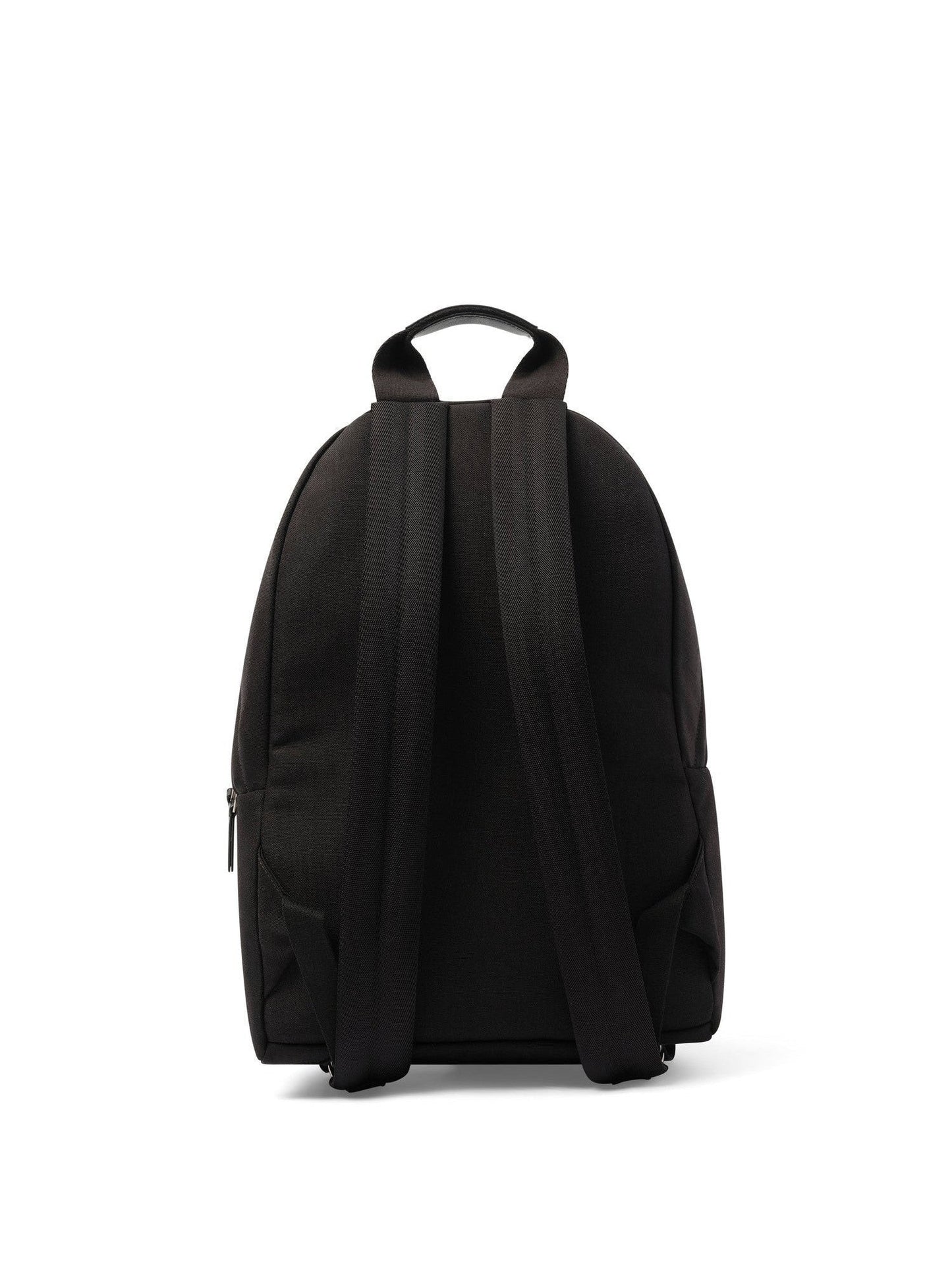 Palm Angels Cordura Classic Logo Backpack in Black/White