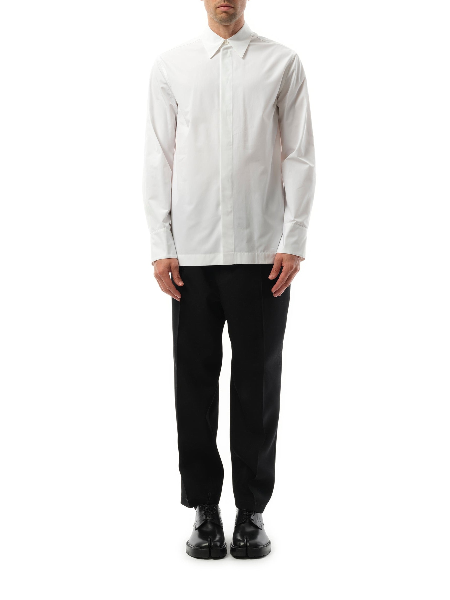Jil Sander Regular Shirt 130 in Optic White