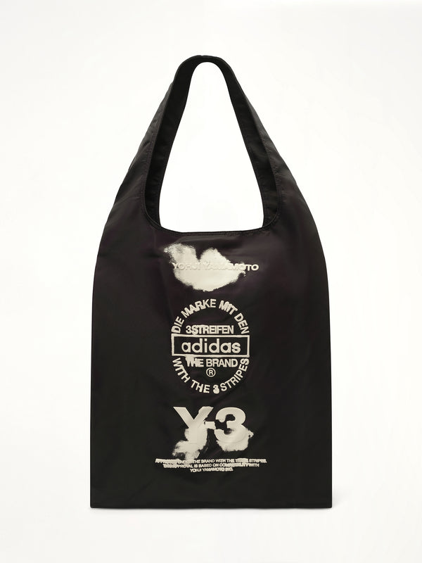 Y-3 黑色托特包