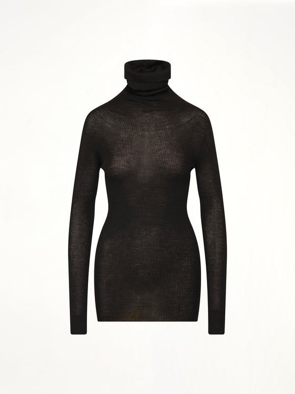 L/S Tube Sweater in Black