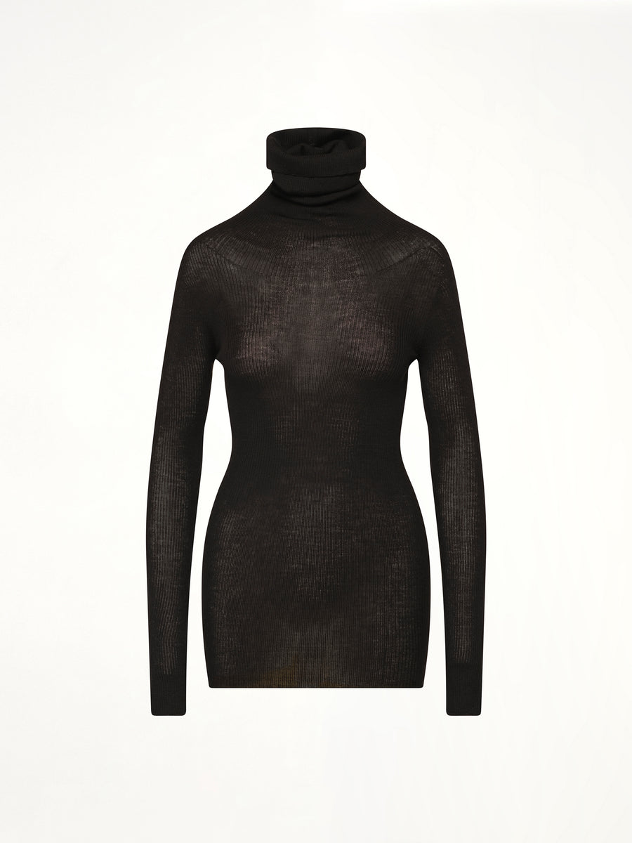 L/S Tube Sweater in Black