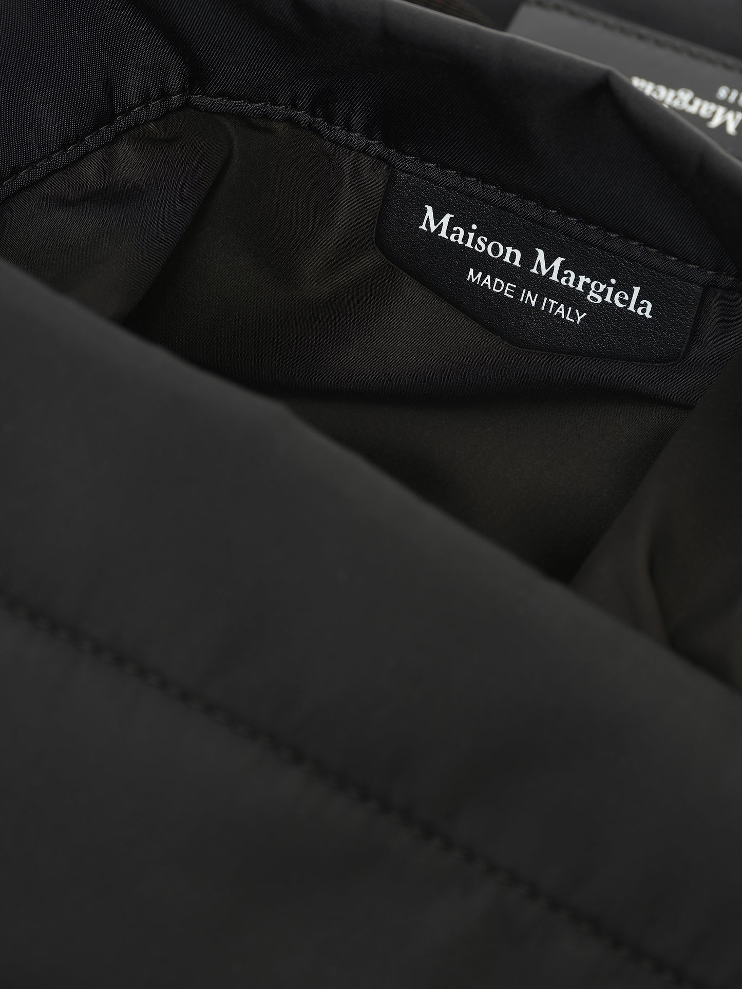 High Tech Roll Up Backpack in Black