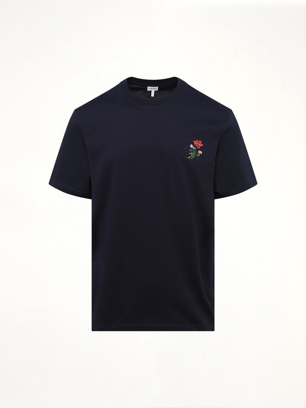リラックスフィットTシャツ(ダークネイビー)