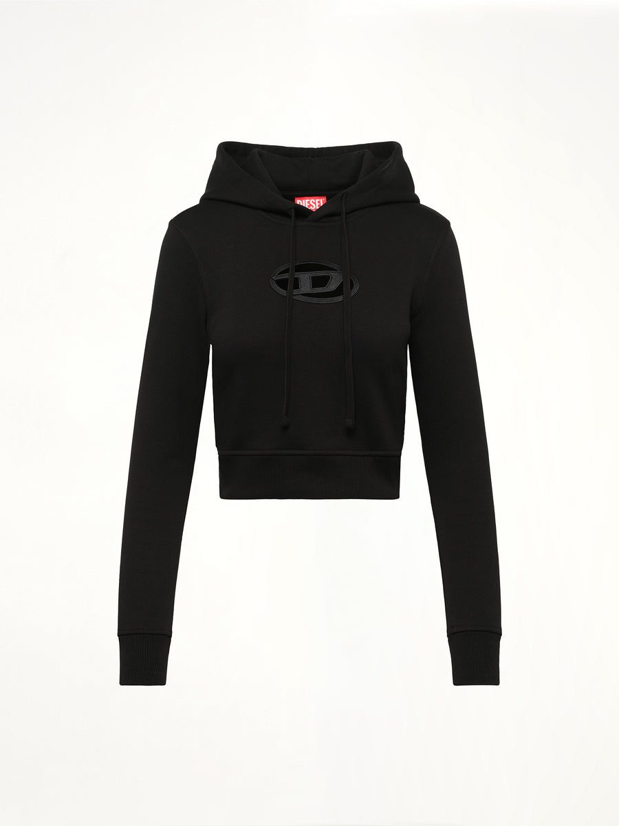 F-SLIMMY-HOOD-OD Hoodie in Black
