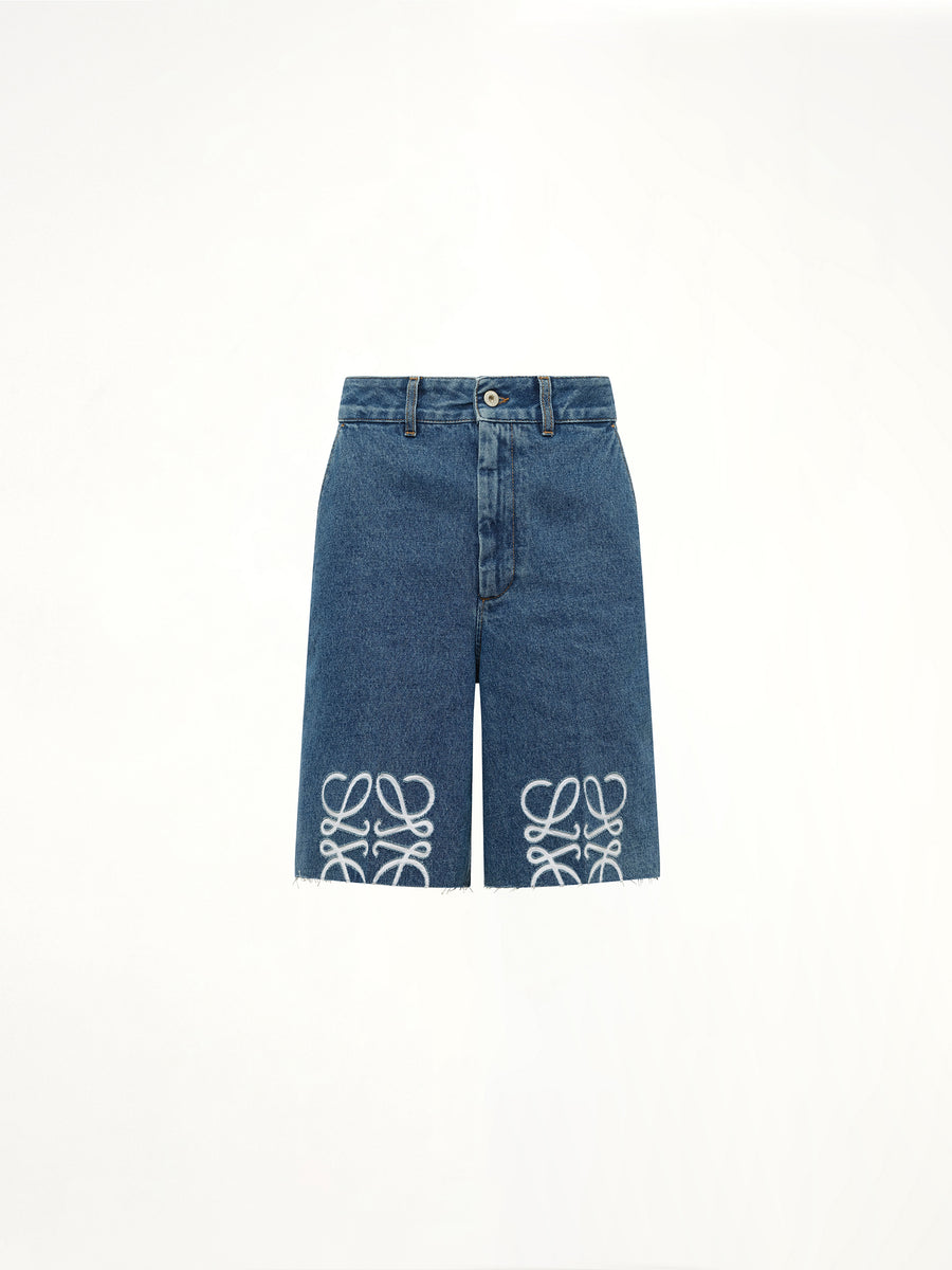 Anagram Shorts AF in Jeans Blue