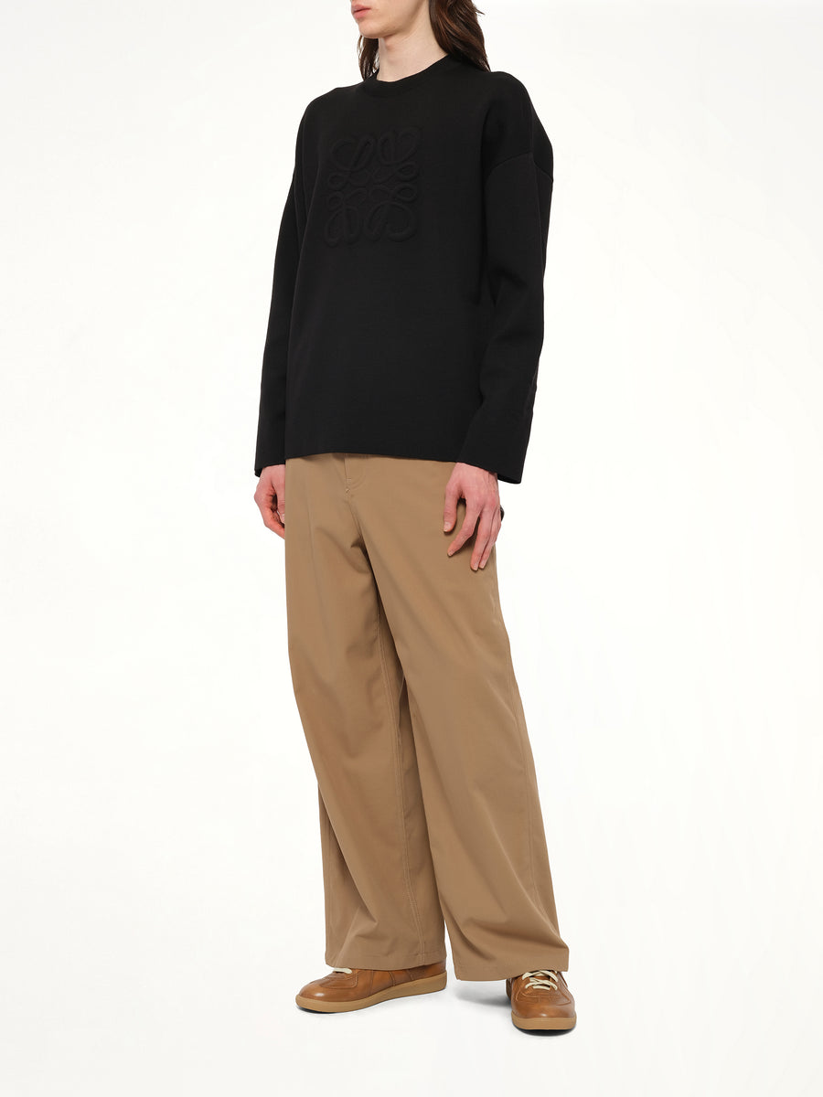 Anagram Sweater in Black