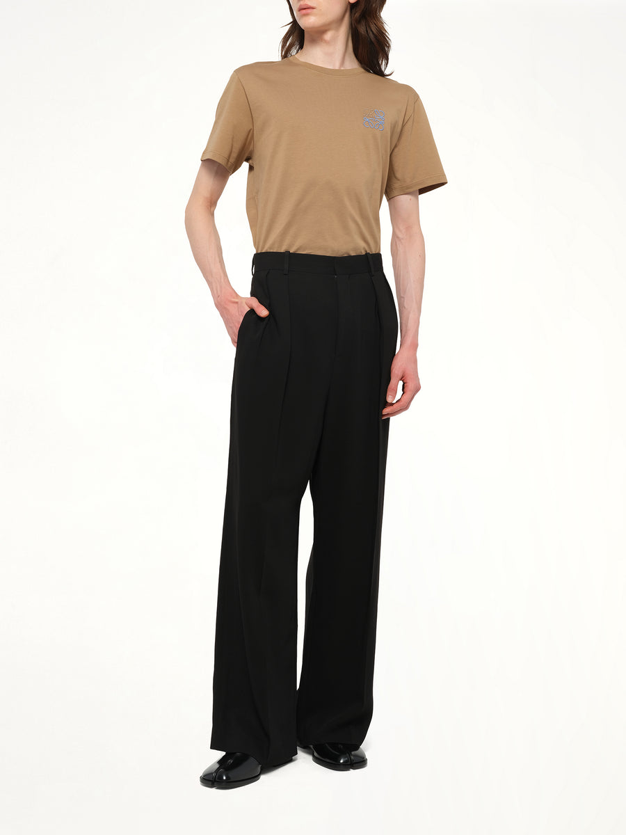 Fluid Trouser in Black