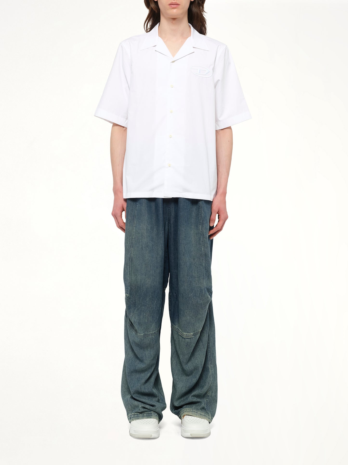 S-MAC-PCAL Short Sleeve Shirt in White