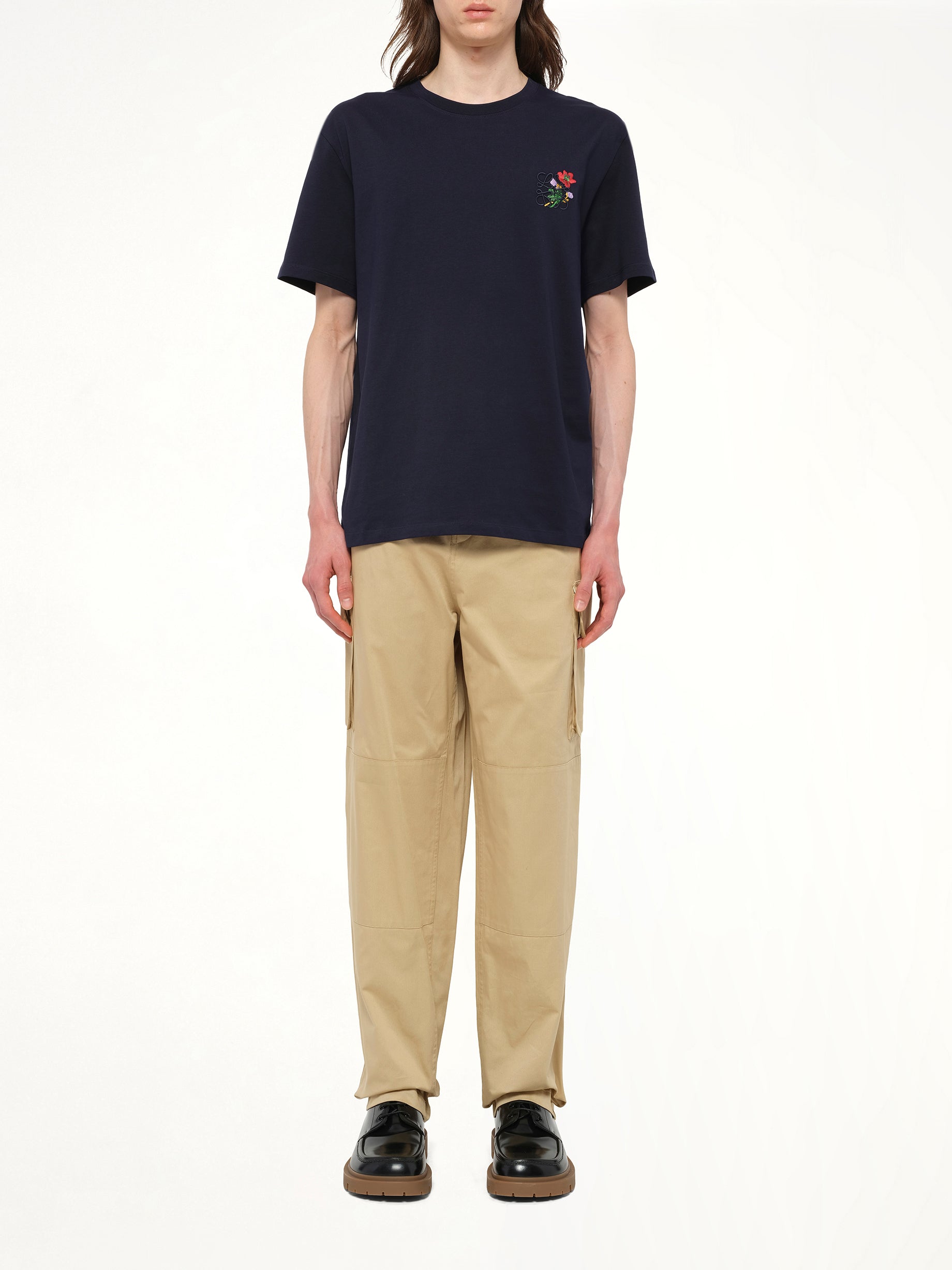 Relaxed Fit T-Shirt in Dark Navy