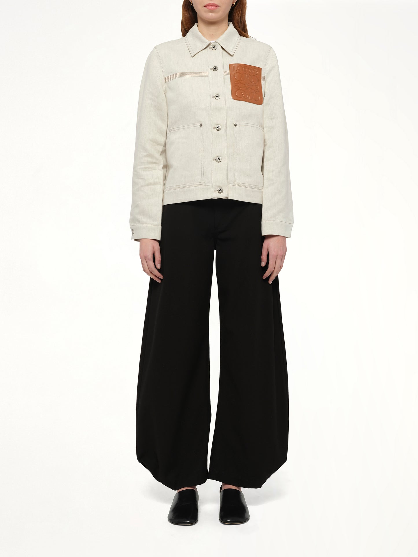 Workwear Jacket in Ecru