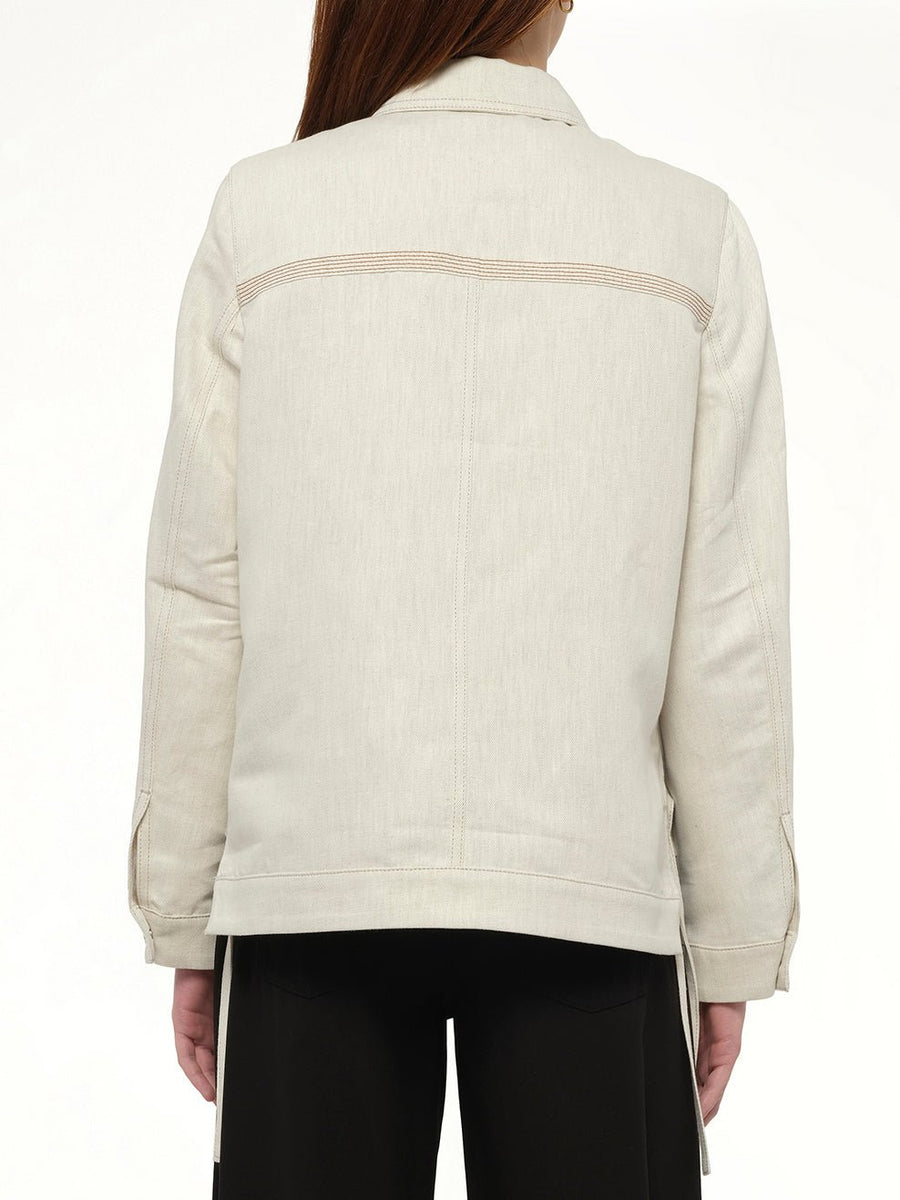 Workwear Jacket in Ecru