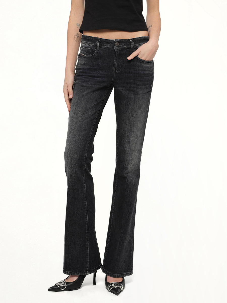 1969 D-EBBEY Bootcut Jeans in Black/Dark Grey