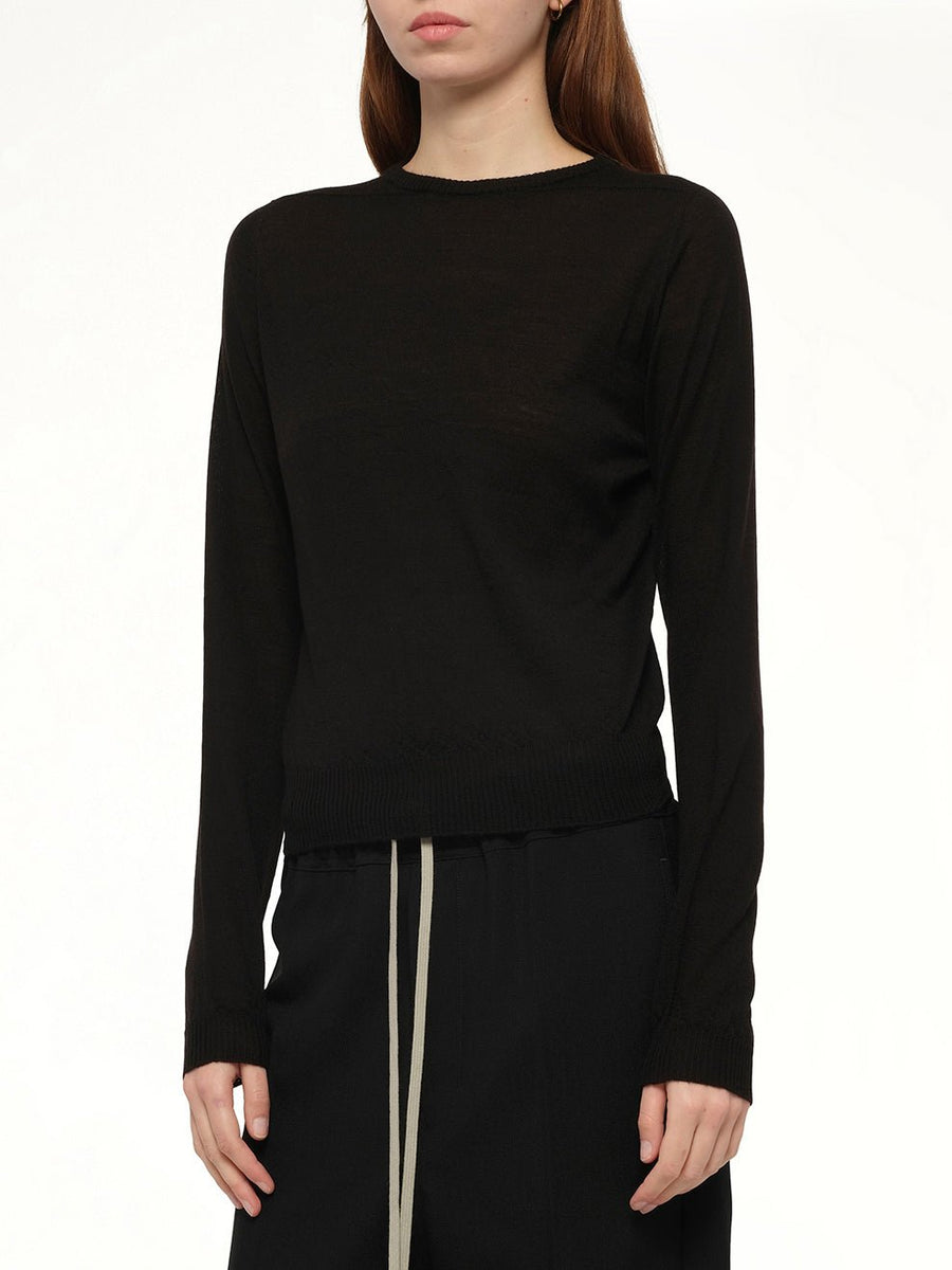 Biker Level Sweater in Black