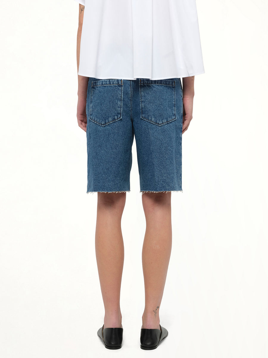 Anagram Shorts AF in Jeans Blue